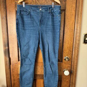NYDJ Medium Rinse Blue Denim AMI Skinny Jeans Size 14 #4